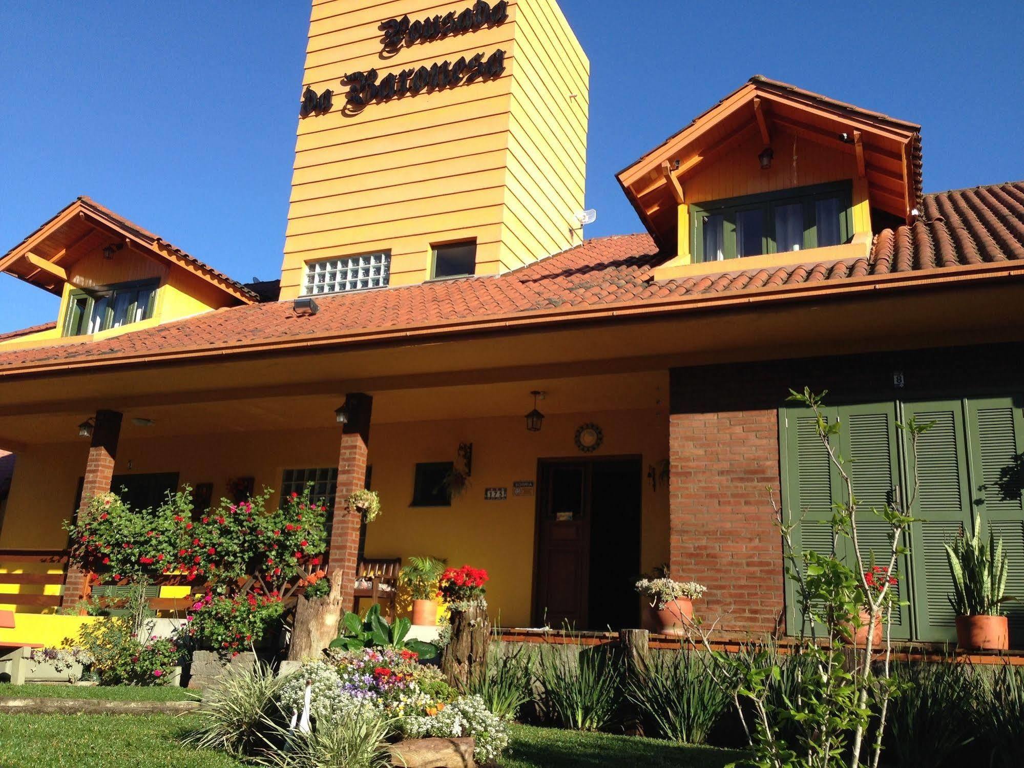 Pousada Da Baronesa Nova Petropolis Exterior foto